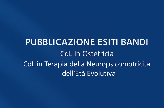Collegamento a Pubblicazione Esiti Bandi CdL in Ostetricia e Terapia della Neuropsicomotricità dell'Età Evolutiva
